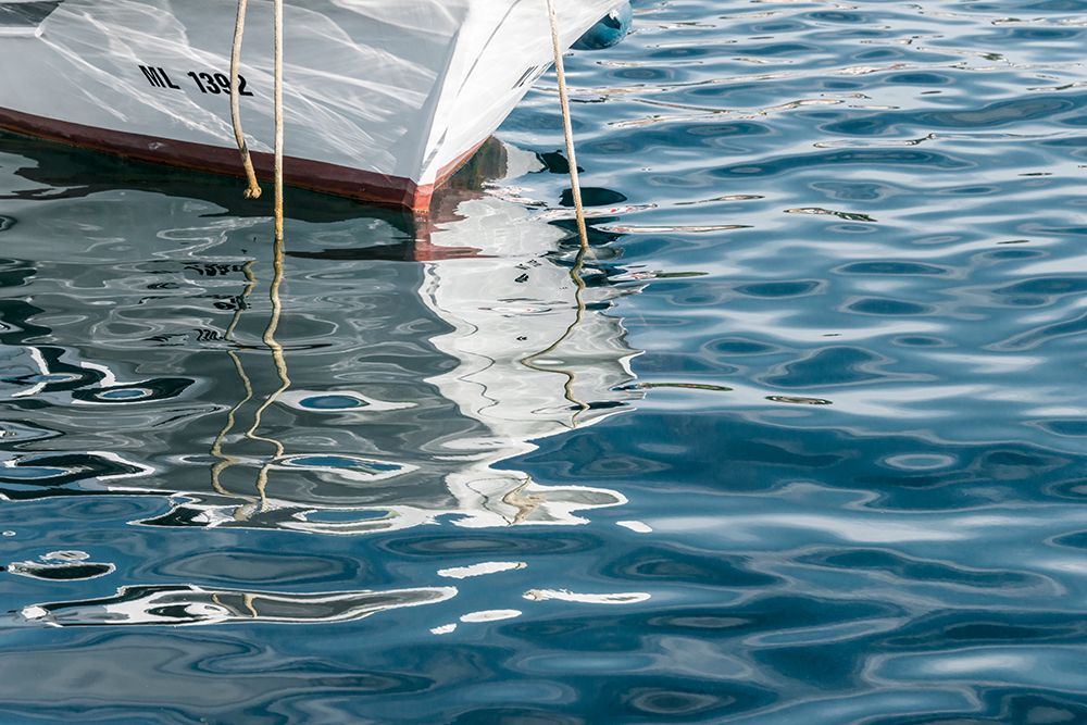 Wall Art Painting id:458261, Name: Boat Reflections, Artist: Silver, Richard