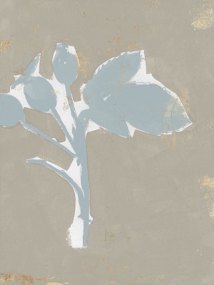 Wall Art Painting id:354716, Name: Floral Silhouette II, Artist: Cartissi