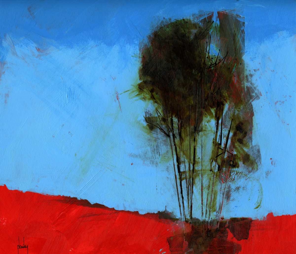 Wall Art Painting id:65929, Name: Cyan and Red, Artist: Bailey, Paul