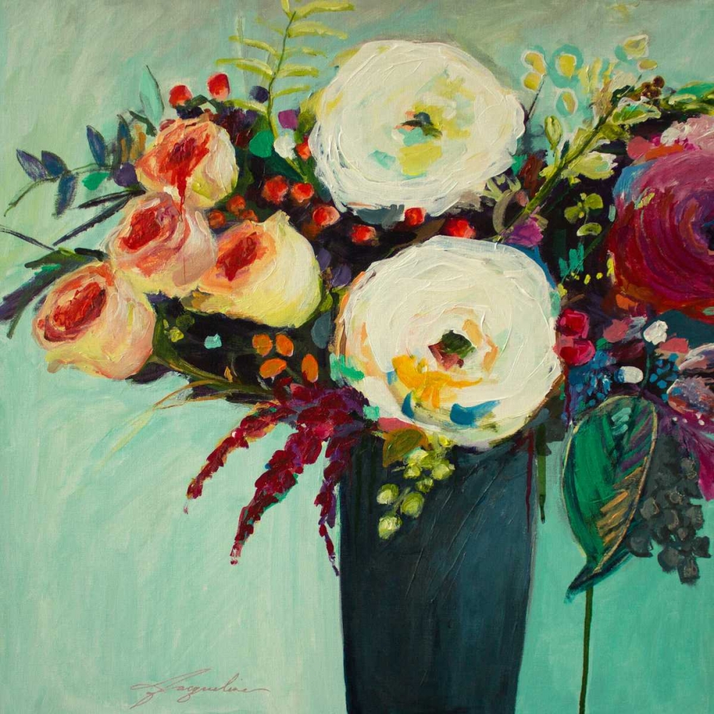 Wall Art Painting id:88248, Name: Ode to Summer 9, Artist: Brewer, Jacqueline