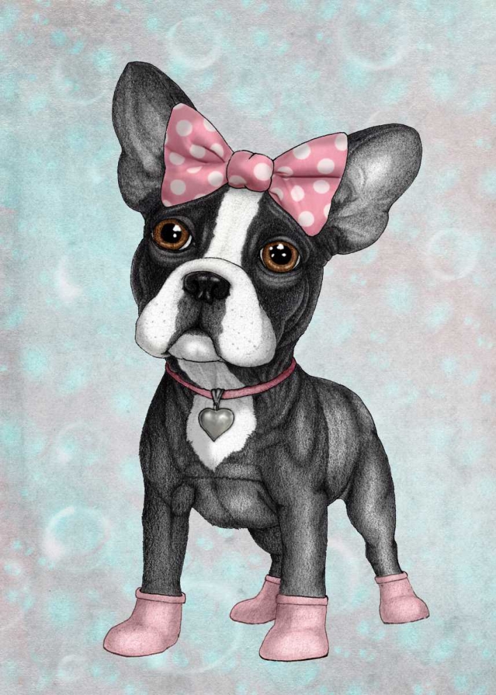 Wall Art Painting id:170039, Name: Sweet Frenchie, Artist: Barruf