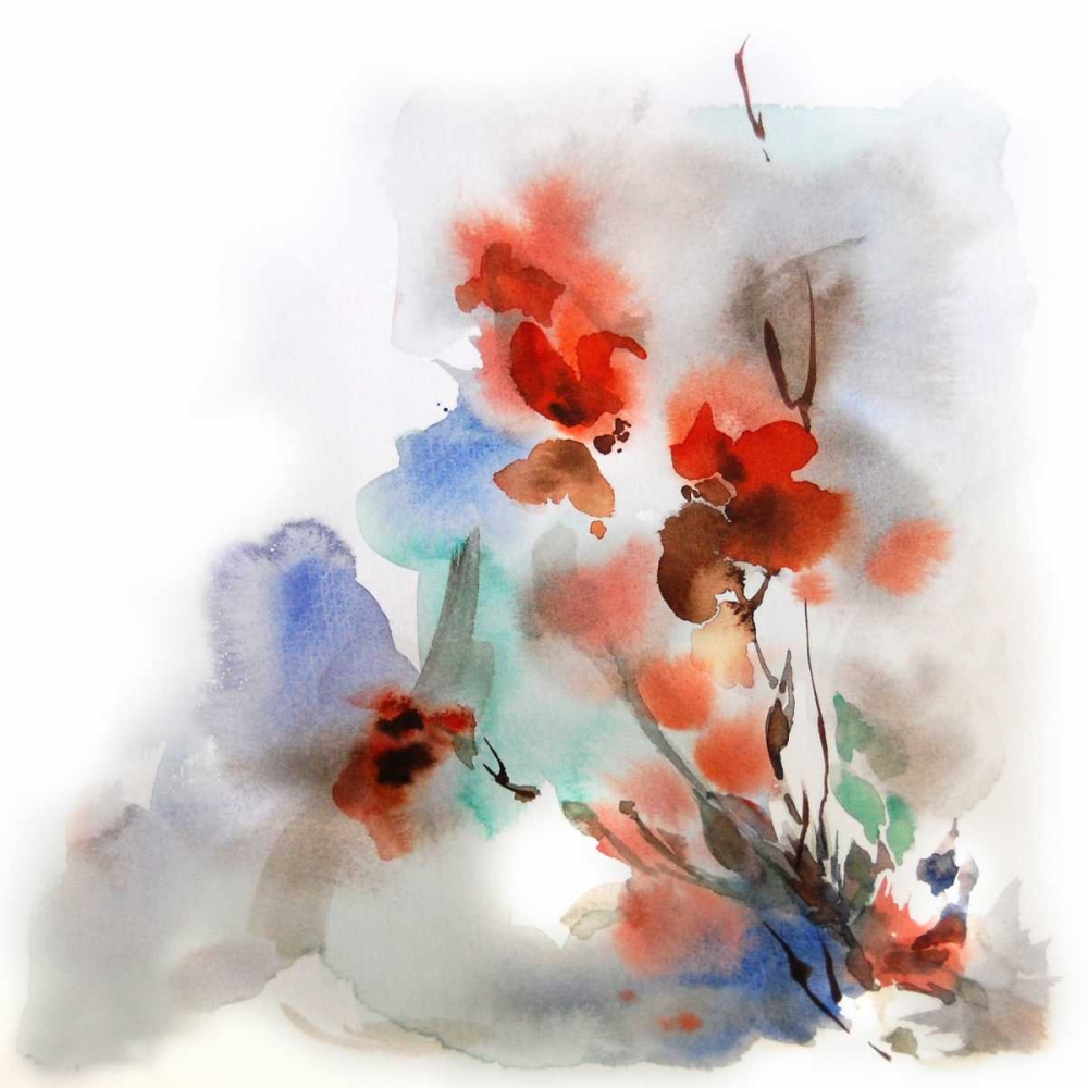 Art Print: Fall Flowers