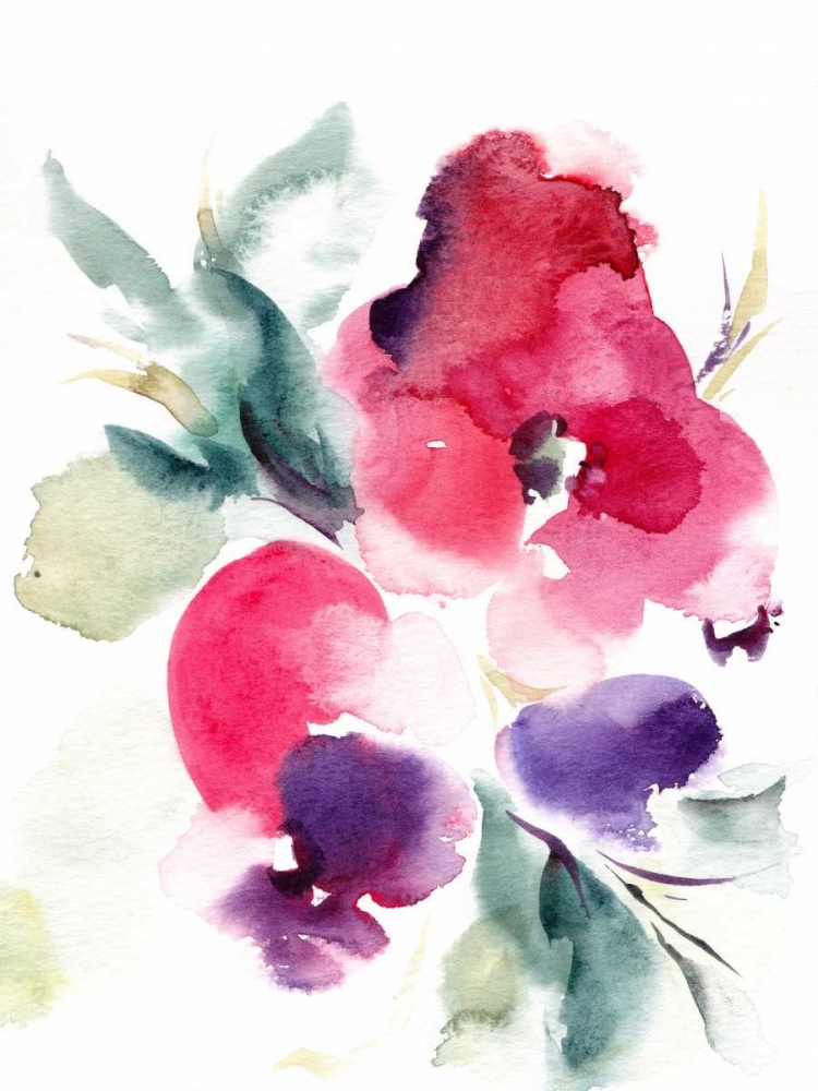 Wall Art Painting id:65595, Name: Summer Notes in Pink, Artist: CanotStop