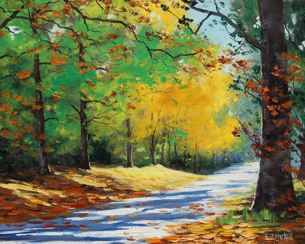 Wall Art Painting id:65910, Name: Vibrant Autumn, Artist: Gercken, Graham
