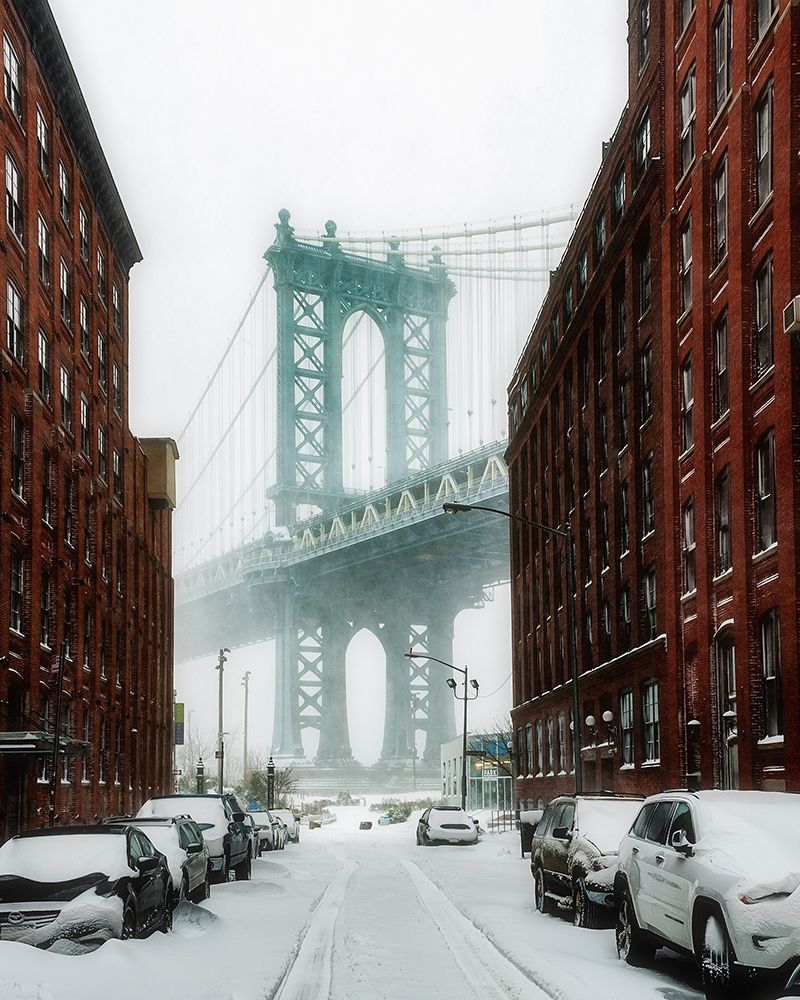 Wall Art Painting id:199027, Name: The New York Blizzard, Artist: Getty, Bruce