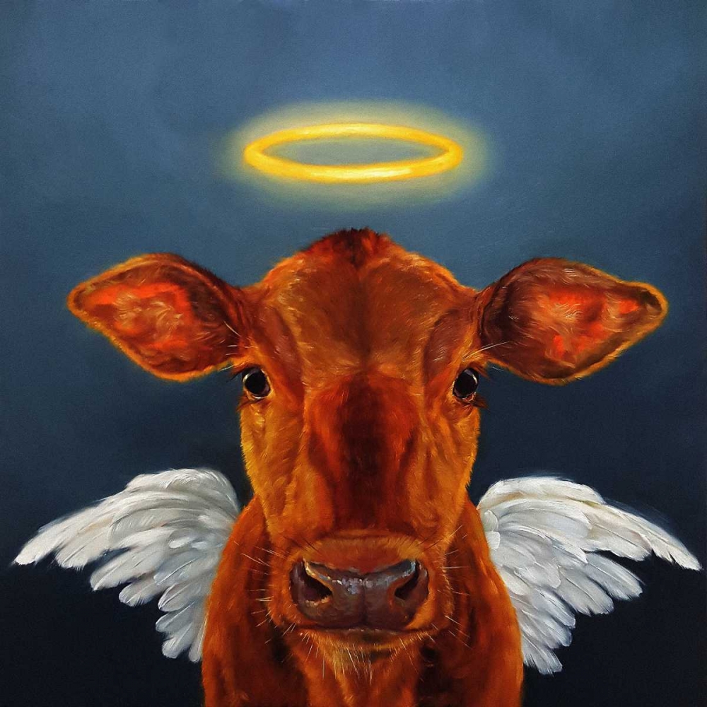 Wall Art Painting id:107244, Name: Holy Cow, Artist: Heffernan, Lucia