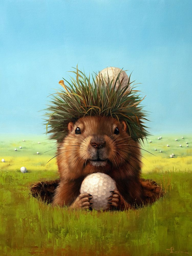 Wall Art Painting id:692658, Name: Ball Hog No. 2, Artist: Heffernan, Lucia