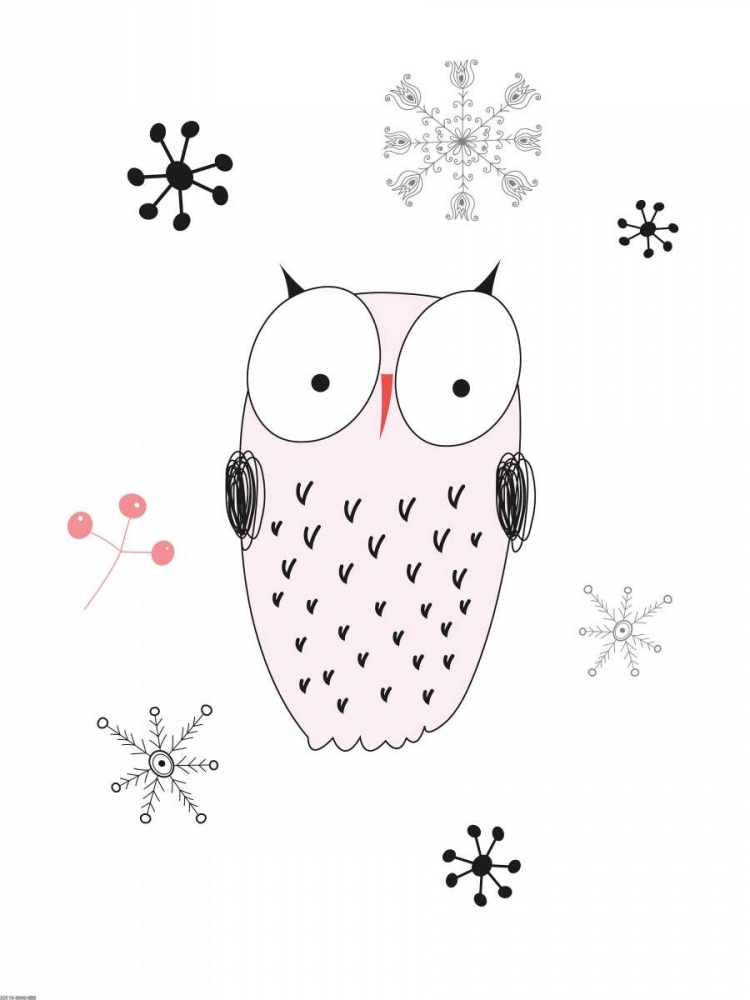 Wall Art Painting id:139906, Name: Owl III, Artist: GraphINC