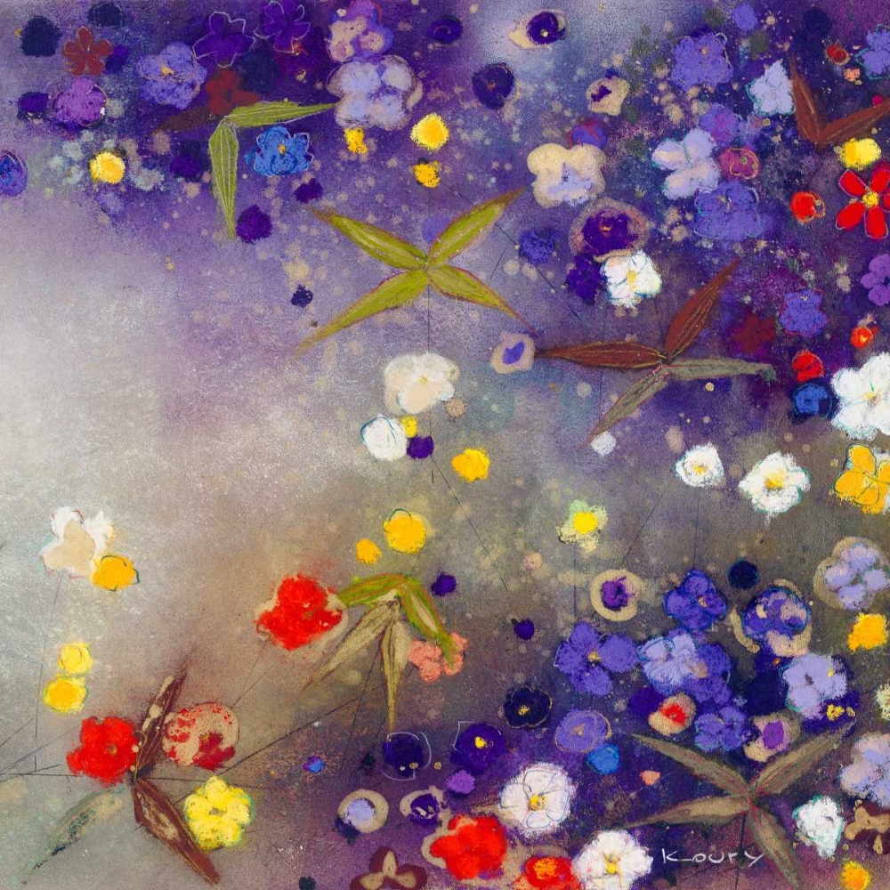 Wall Art Painting id:14941, Name: Gardens in the Mist X, Artist: Koury, Aleah