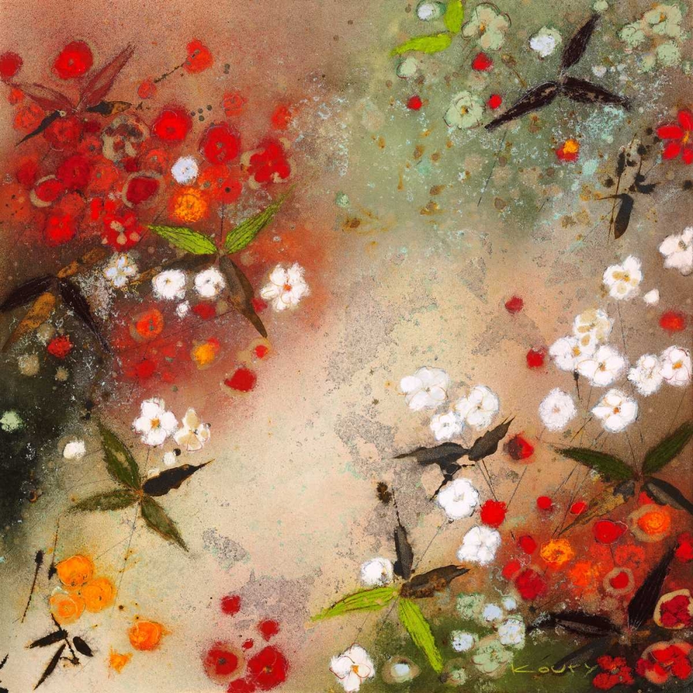 Wall Art Painting id:14943, Name: Gardens in the Mist XII, Artist: Koury, Aleah