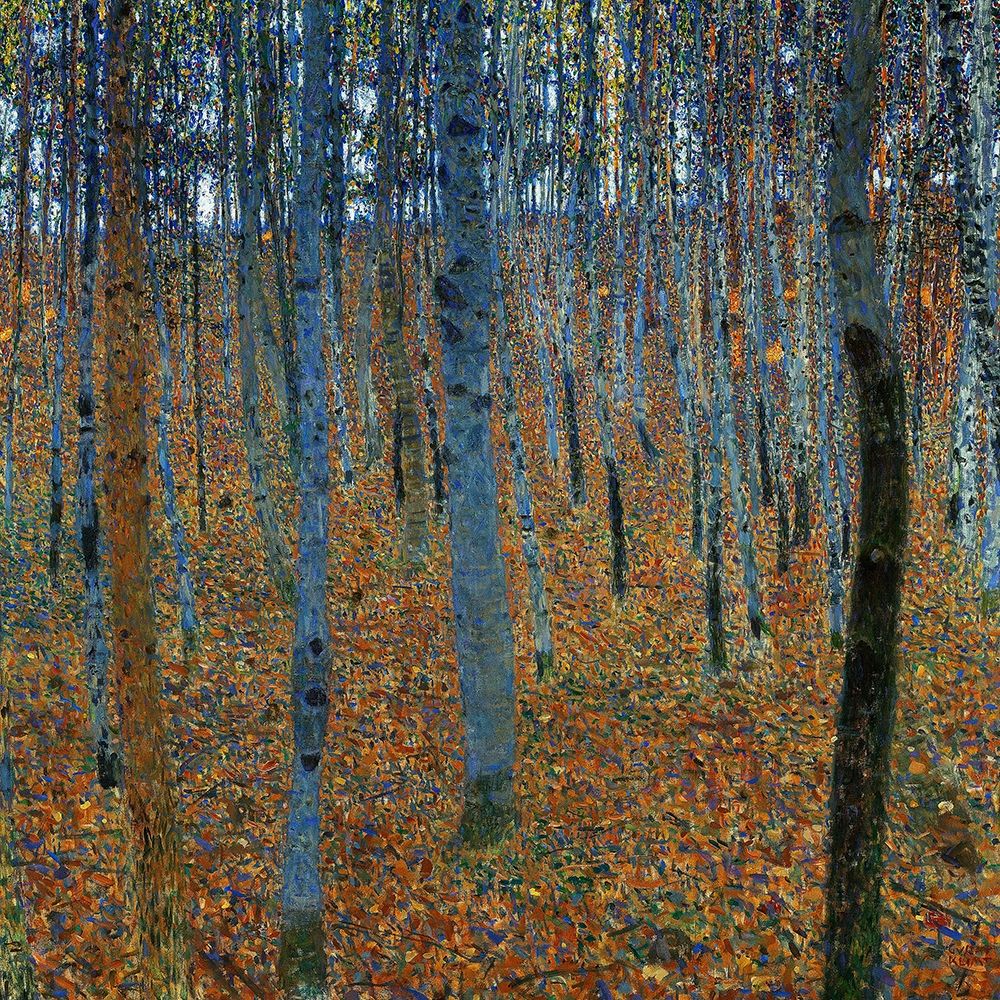 Wall Art Painting id:211174, Name: Beech Grove I, Artist: Klimt, Gustav