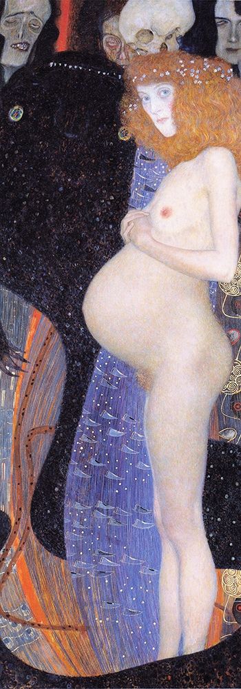 Wall Art Painting id:218744, Name: The Hope I, Artist: Klimt, Gustav