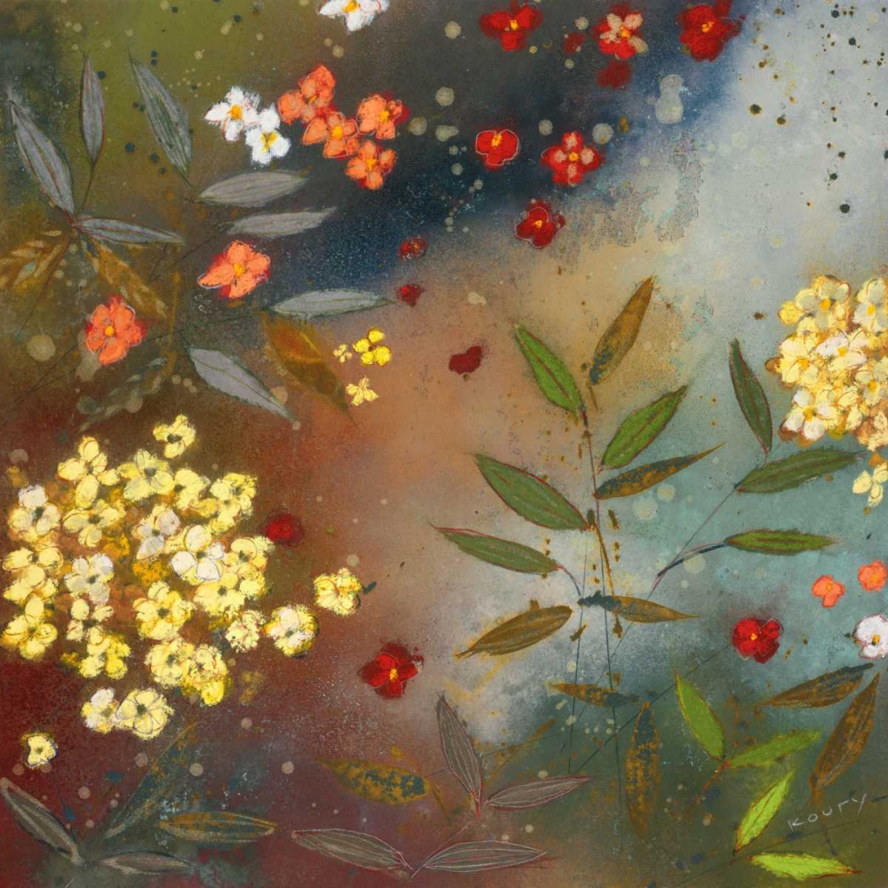 Wall Art Painting id:14932, Name: Gardens in the Mist I, Artist: Koury, Aleah