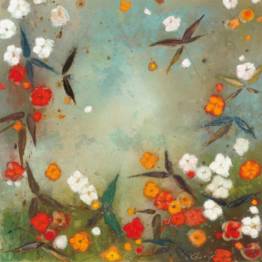 Wall Art Painting id:14939, Name: Gardens in the Mist VII, Artist: Koury, Aleah