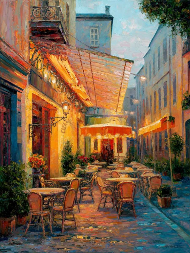 Art Print: Cafe Van Gogh 2008 Arles France