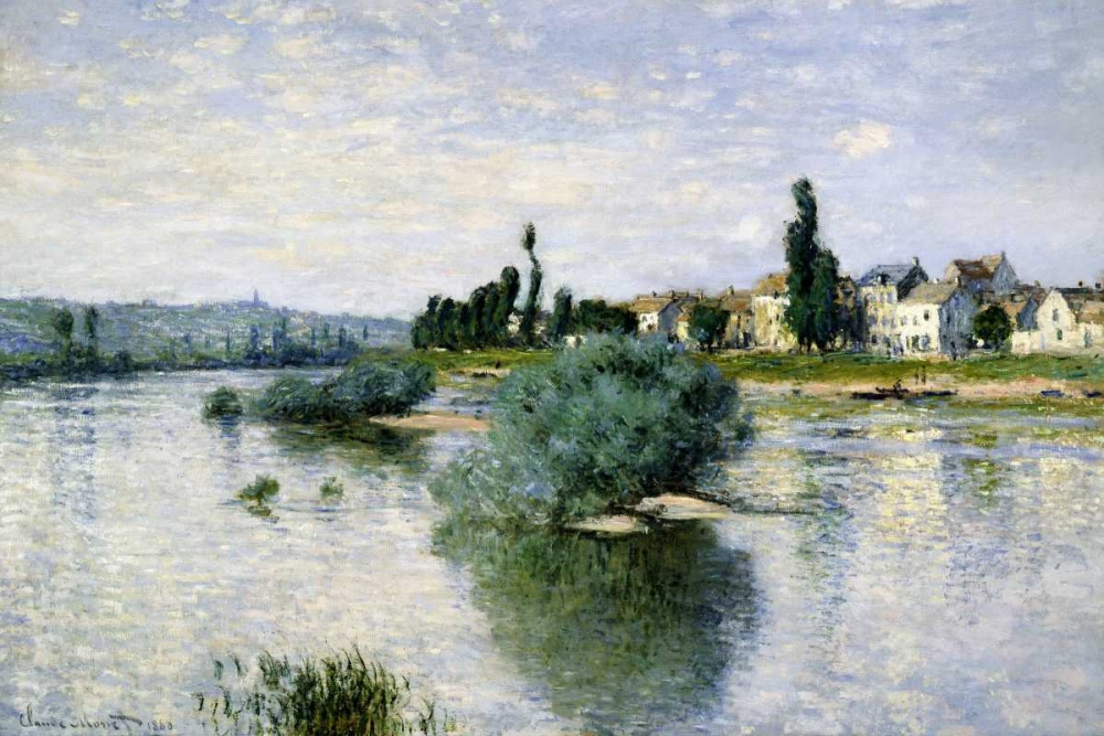 Wall Art Painting id:140043, Name: The Seine at Lavacourt, Artist: Monet, Claude