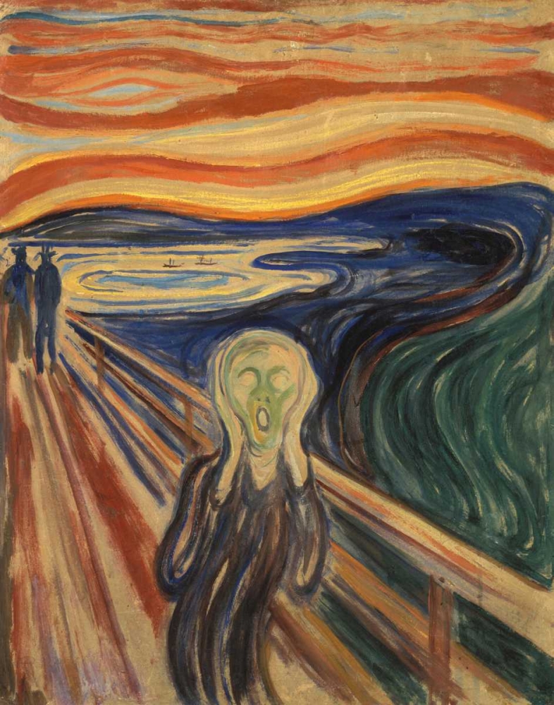 Wall Art Painting id:140044, Name: The Scream, Artist: Munch, Edvard