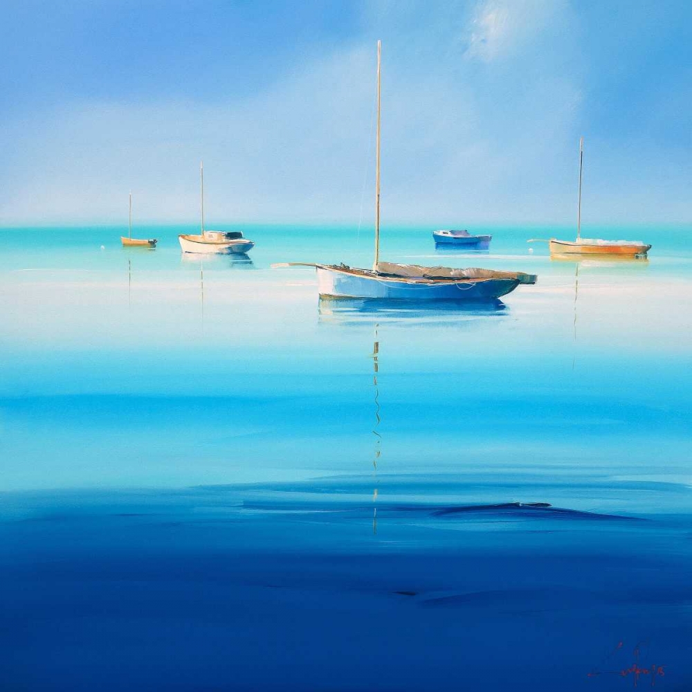 Wall Art Painting id:140073, Name: Blue Couta, Artist: Penny, Craig Trewin
