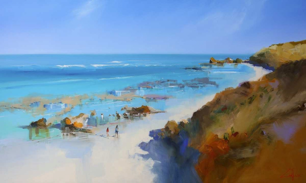 Wall Art Painting id:140088, Name: On the Back Beach, Sorrento, Artist: Penny, Craig Trewin