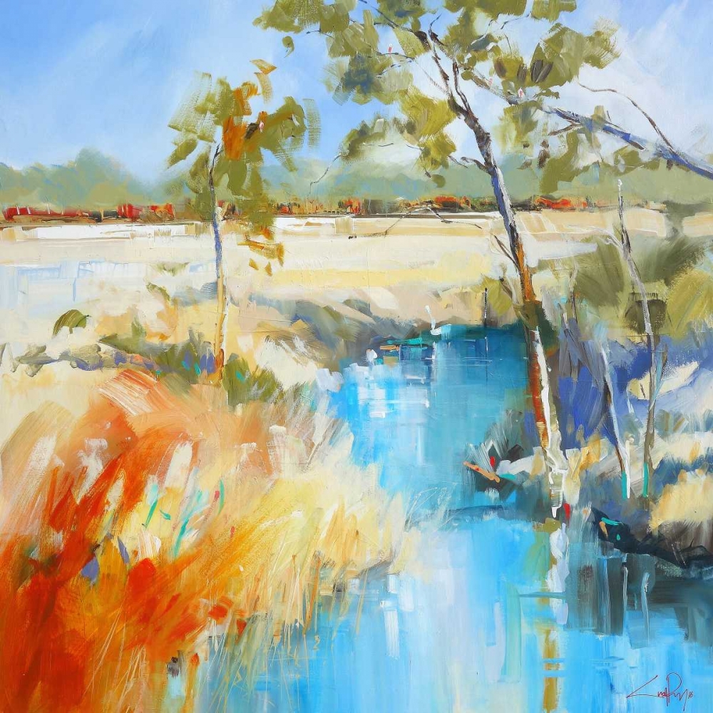 Wall Art Painting id:140091, Name: Summer Water 2, Artist: Penny, Craig Trewin