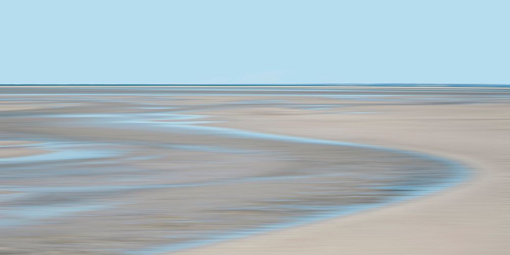 Wall Art Painting id:535650, Name: Blue and Beige Beach 2, Artist: Ryan, Brooke T.