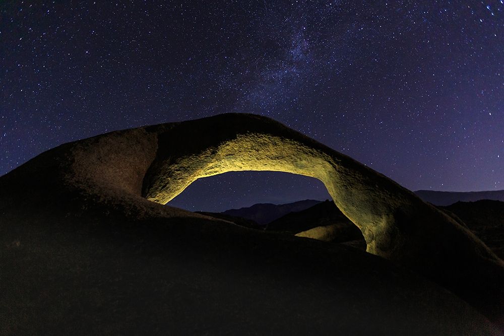 Wall Art Painting id:278445, Name: Backlit Mobius Arch, Artist: Severn, Shawn/Corinne