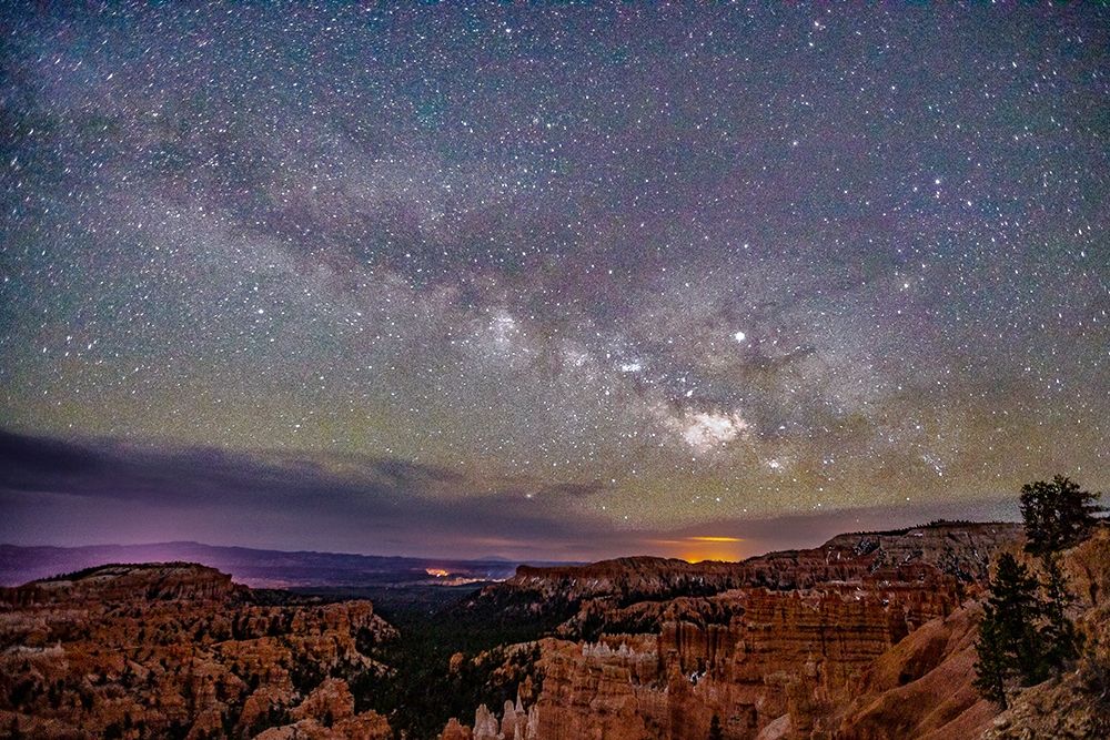 Wall Art Painting id:282917, Name: Milky Way over Bryce Canyon, Artist: Severn, Shawn/Corinne