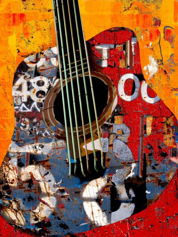 Art Print: 58 Guitar