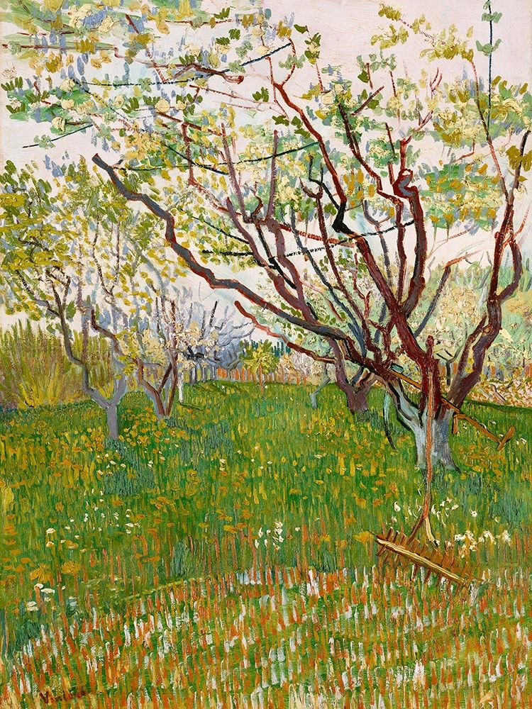 Wall Art Painting id:212662, Name: Van Gogh, VincentThe Flowering Orchard, Artist: Van Gogh, Vincent