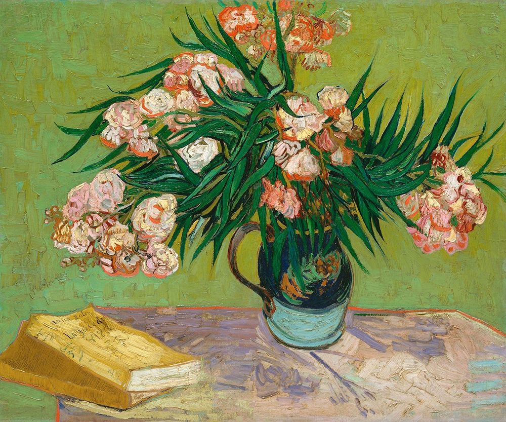 Wall Art Painting id:278493, Name: Oleanders, 1888, Artist: Van Gogh, Vincent