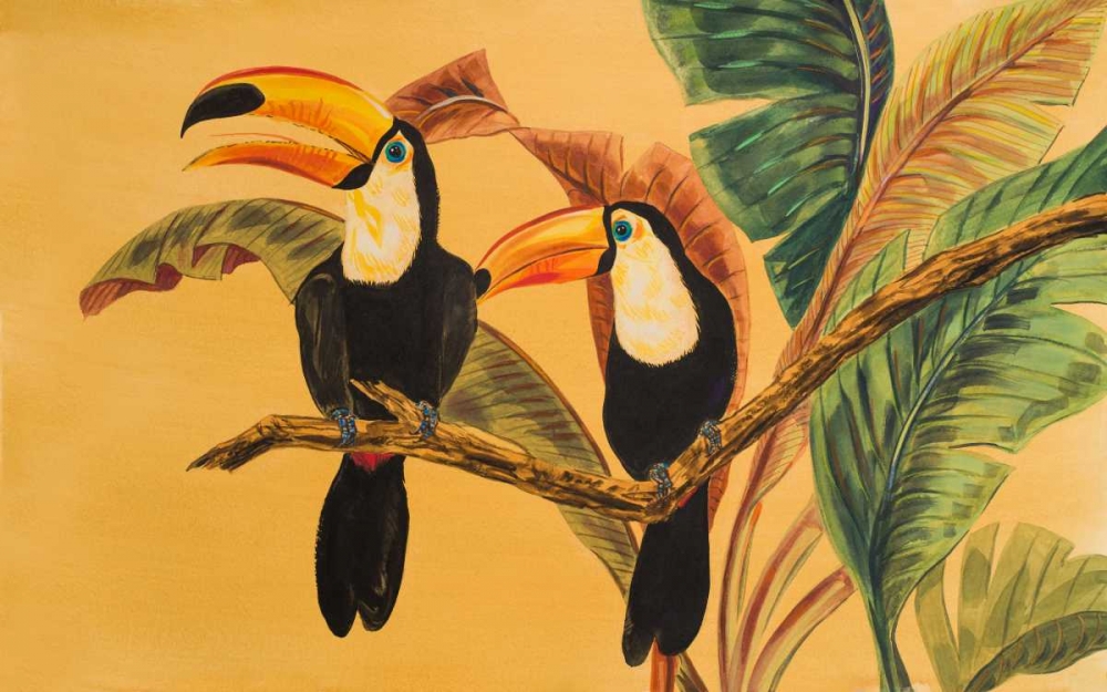 Wall Art Painting id:74018, Name: Toucans I, Artist: Baliko, Linda