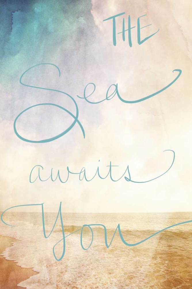 Wall Art Painting id:31747, Name: The Sea Awaits You, Artist: Bryant, Susan