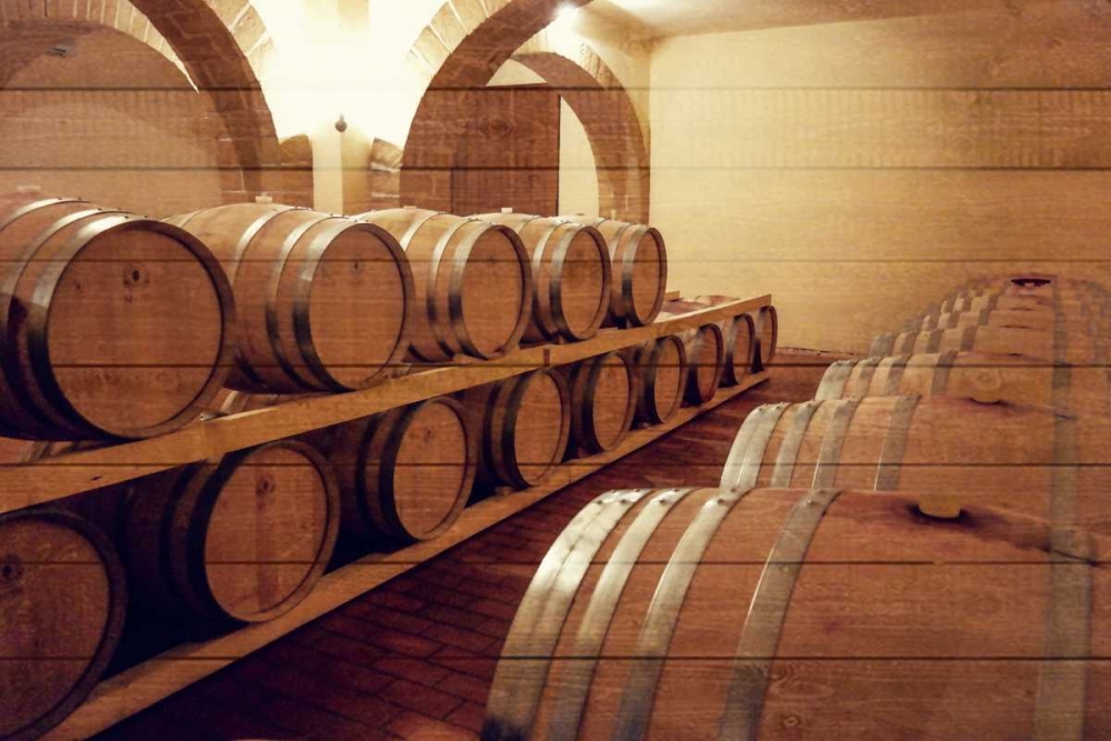 Wall Art Painting id:122458, Name: Wine Barrels, Artist: Acosta
