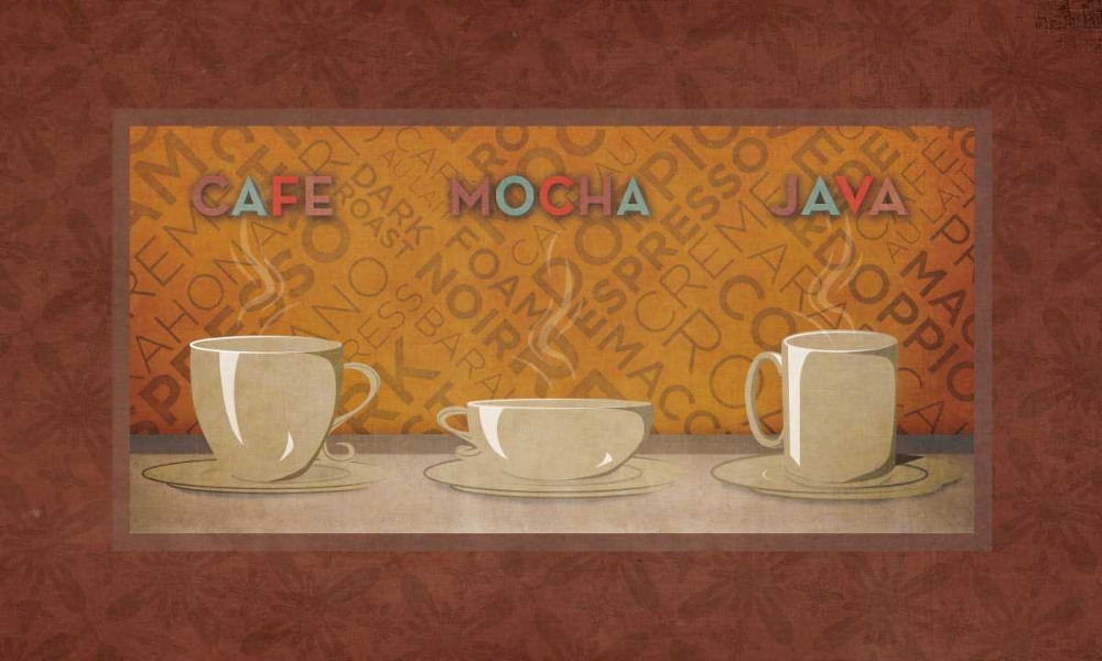 Wall Art Painting id:122664, Name: Coffee Selection, Artist: SD Graphics Studio