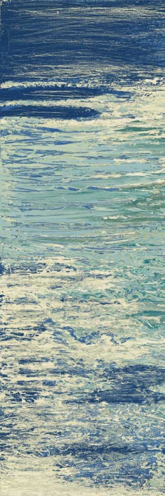 Wall Art Painting id:122820, Name: The Lake Panel I, Artist: Mercado, M.