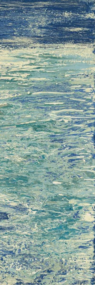 Wall Art Painting id:122821, Name: The Lake Panel II, Artist: Mercado, M.