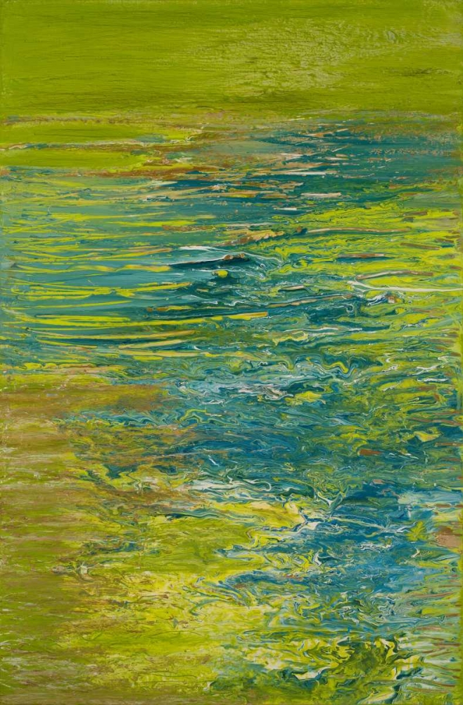 Wall Art Painting id:122819, Name: The Lake, Artist: Mercado, M.