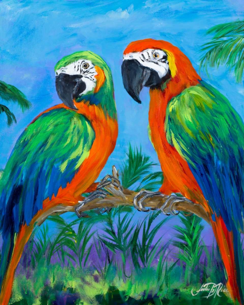 Wall Art Painting id:159299, Name: Island Birds I, Artist: DeRice, Julie