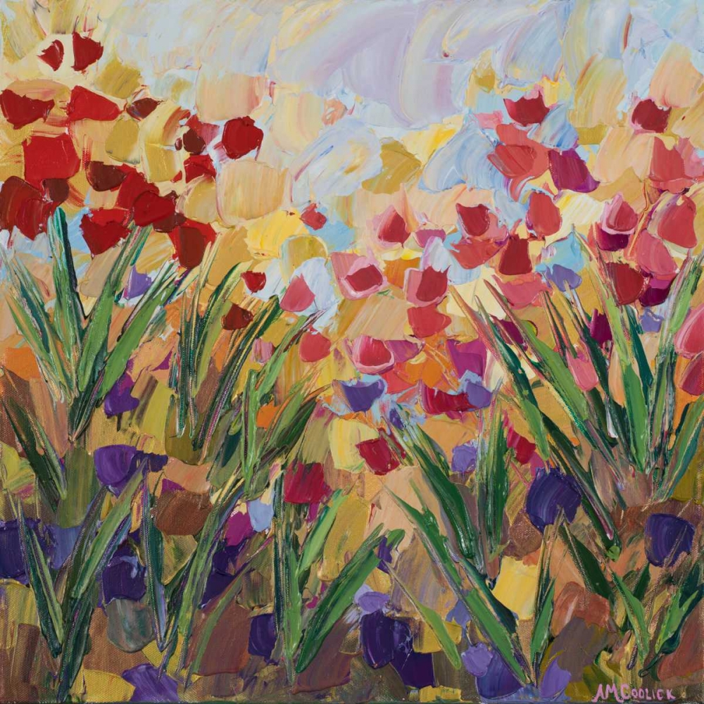 Wall Art Painting id:123111, Name: Floral Fields II, Artist: Coolick, Ann Marie