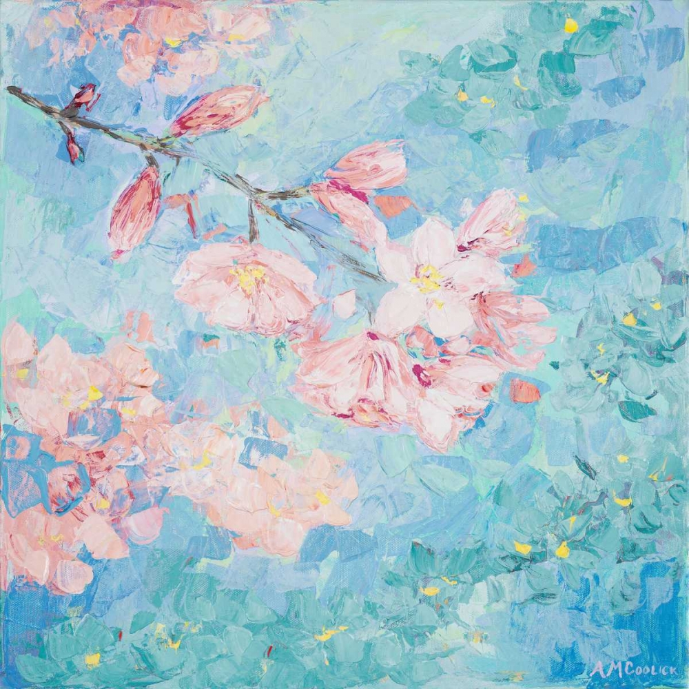 Wall Art Painting id:123109, Name: Yoshino Cherry Blossom I, Artist: Coolick, Ann Marie