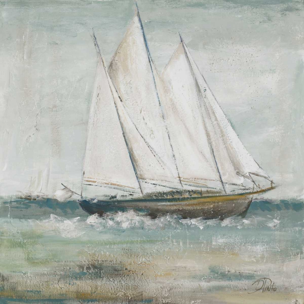 Wall Art Painting id:123286, Name: Cape Cod Sailboat II, Artist: Pinto, Patricia