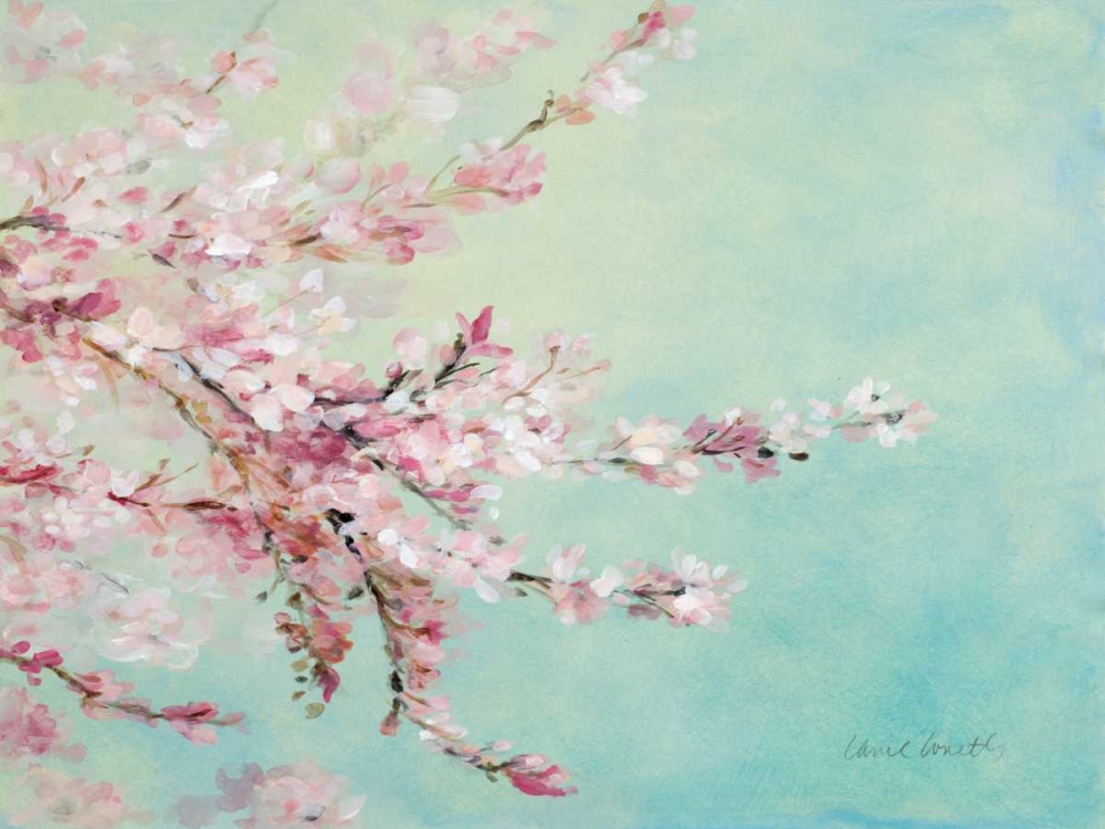 Wall Art Painting id:74447, Name: Sakura Fragile Beauty, Artist: Loreth, Lanie