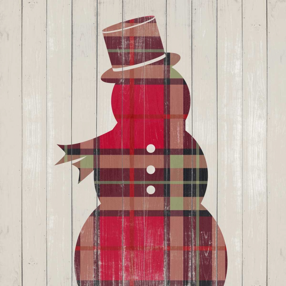 Wall Art Painting id:159546, Name: Plaid Christmas IV, Artist: SD Graphics Studio