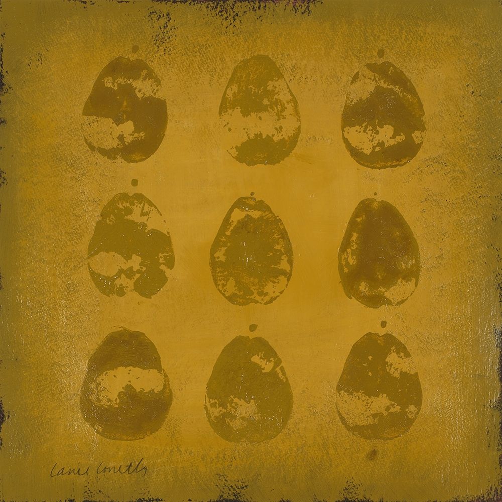 Wall Art Painting id:205125, Name: All Lined Up- Pears, Artist: Loreth, Lanie