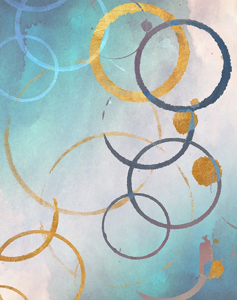 Wall Art Painting id:205516, Name: Color Rings, Artist: SD Graphics Studio