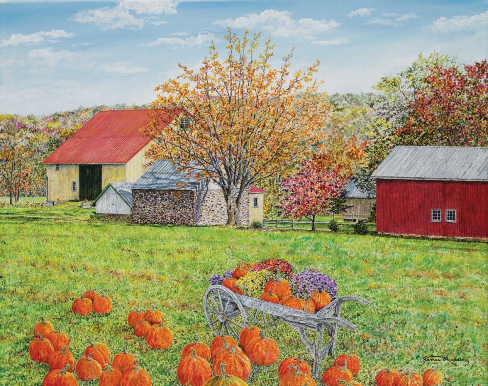 Wall Art Painting id:159993, Name: Autumns Colors, Artist: Redding, James