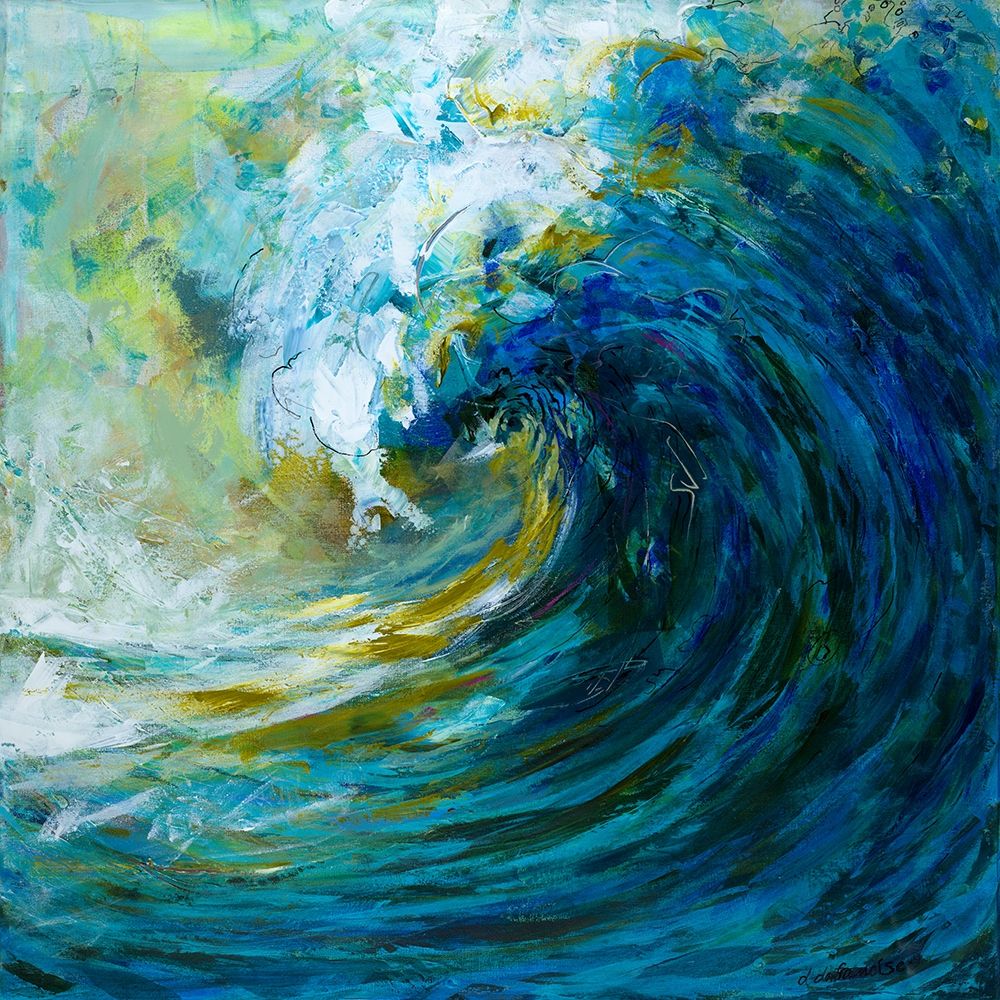 Wall Art Painting id:206162, Name: The Wave, Artist: Diannart