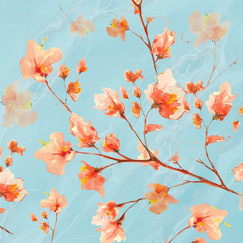 Wall Art Painting id:206796, Name: Early Americana Floral I, Artist: Diannart