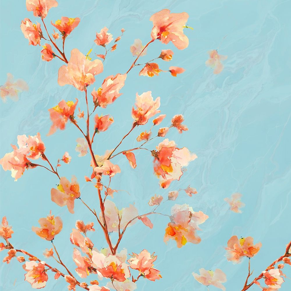 Wall Art Painting id:206797, Name: Early Americana floral II, Artist: Diannart