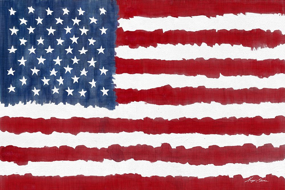 Wall Art Painting id:461797, Name: Old Glory, Artist: Edwins, Hugo